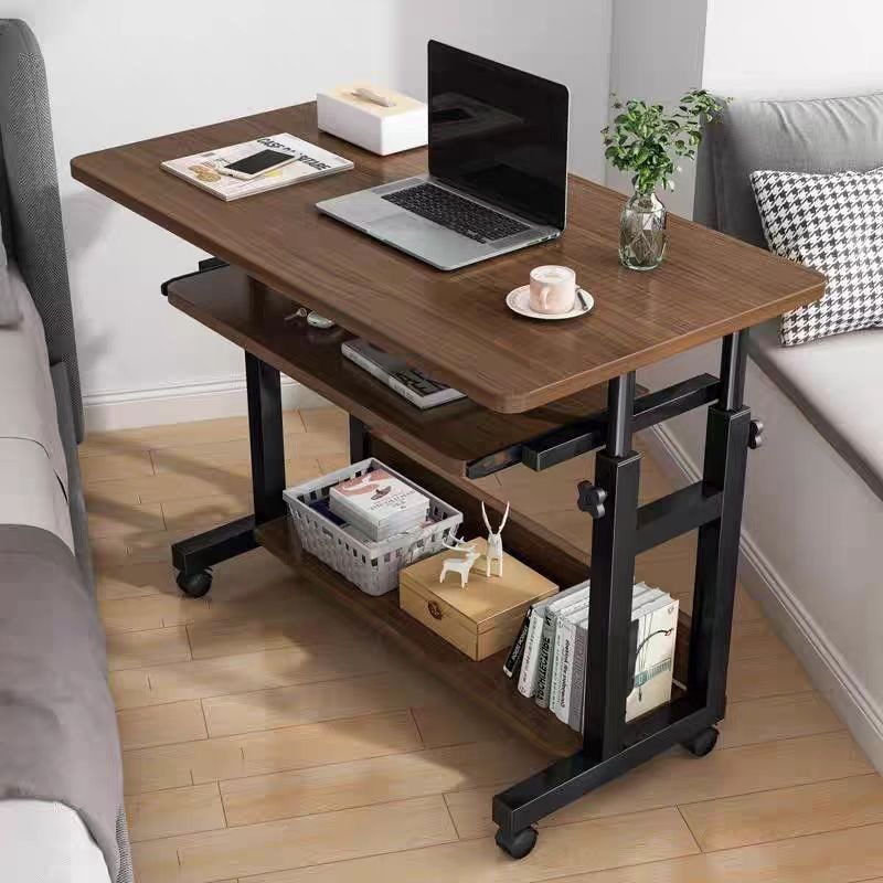 Desk Setup Minimalist - Meja Kecil yang Dapat Dipindahkan, Meja