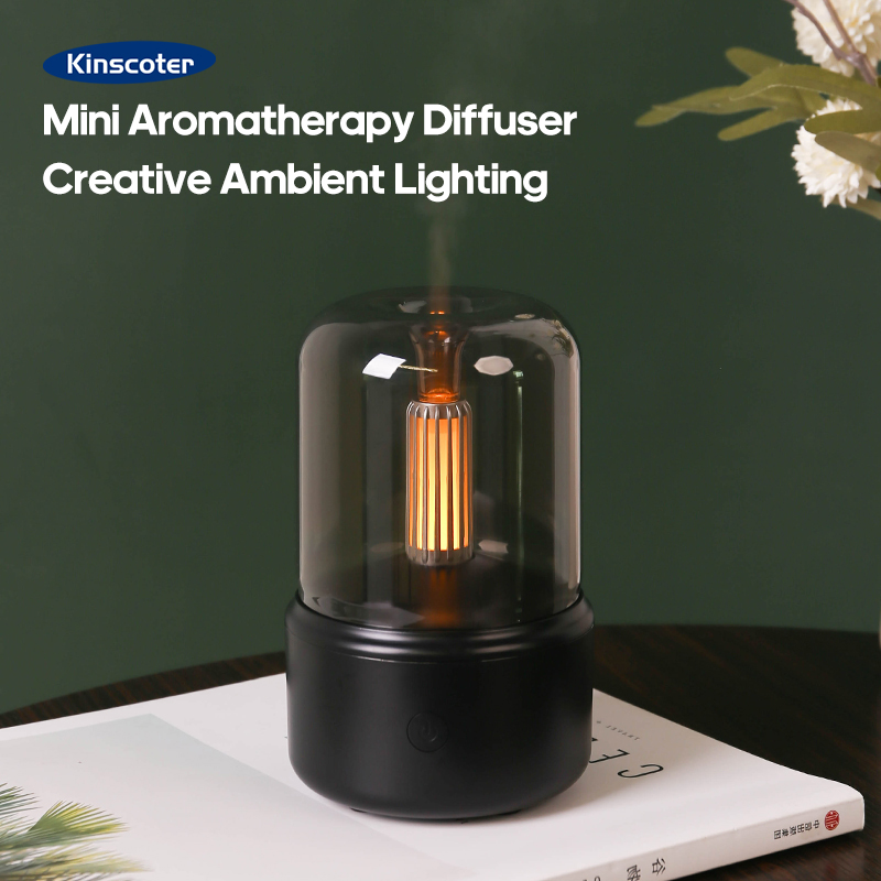 Desk Setup Lamp - Lampu Malam Vintage Diffuser Aroma Aromaterapi