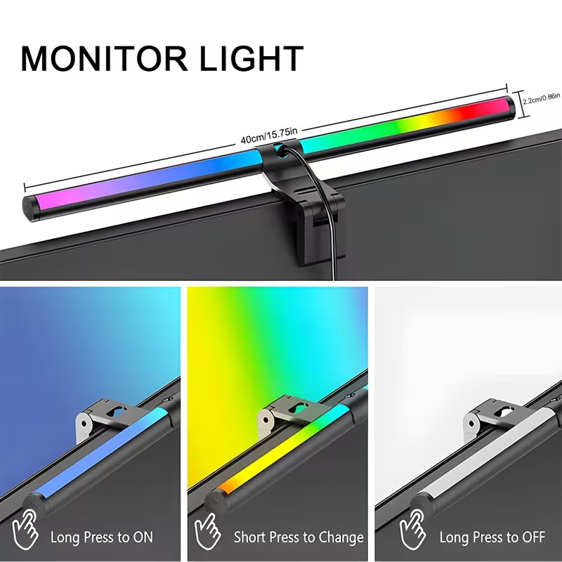 Lampu Monitor RGB Lightbar Atm - Desk Setup Lamp ulasan dan harga