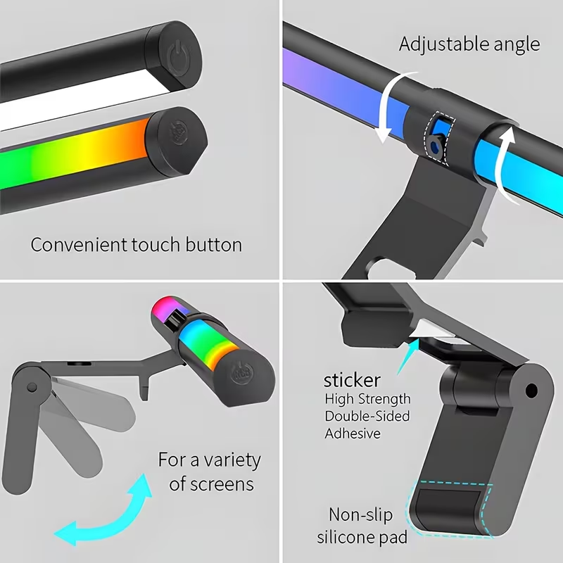 Lampu Monitor RGB Lightbar Atm - Desk Setup Lamp ulasan dan harga