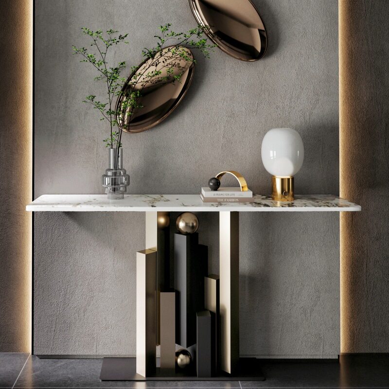Meja Konsol Glamour Delicacy,  - Desk Setup Minimalist ulasan dan harga