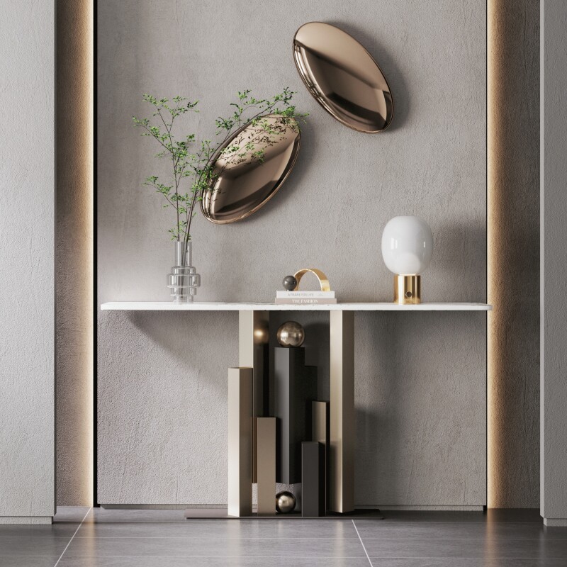 Meja Konsol Glamour Delicacy,  - Desk Setup Minimalist ulasan dan harga