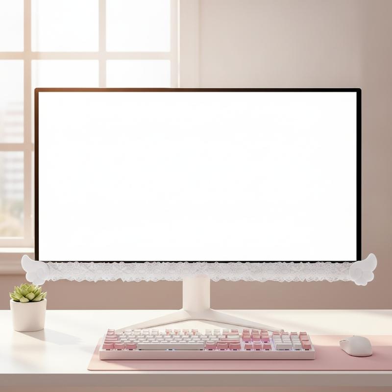 Hiasan Monitor Berbentuk Sayap - Setup Desk Monitor ulasan dan harga
